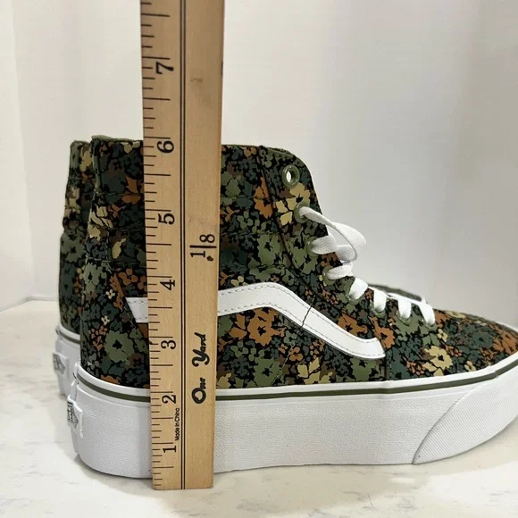Vans Camouflage High-Top Sneakers - Picture 14 of 15